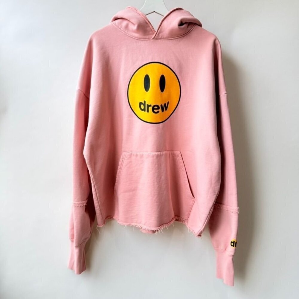 Drew House Deconstructed Mascot Hoodie Pink Unisex Size L F50